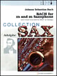 BACH FOR E FLAT AND B FLAT SAX DUET cover